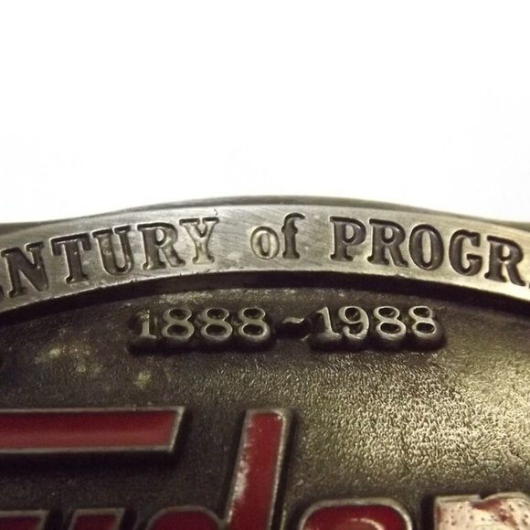 Sudenga Limited Edition Century of Progress 1888-1988 Belt Buckle - Picture 3 of 9